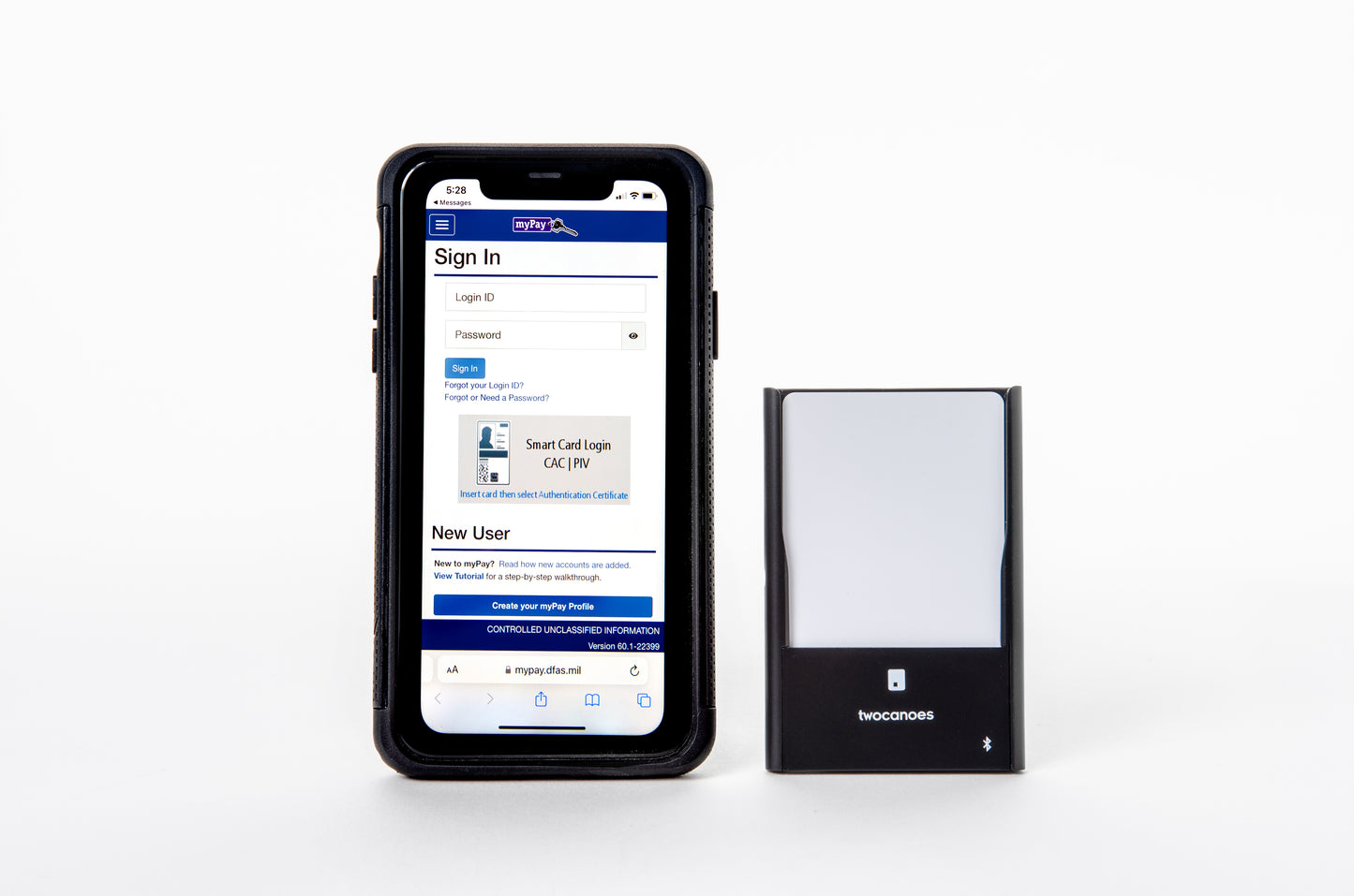 Smart Card Utility Bluetooth Reader for iPhone and iPad (iOS 14 or later)